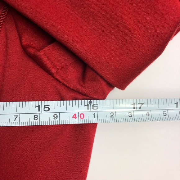 SOLD White House Black Market Red Military Blazer - Picture 6 of 7